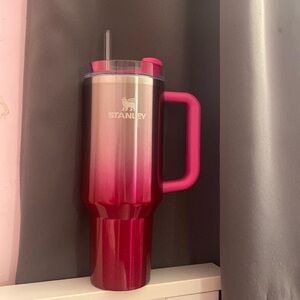Pink Ombré Stanley 40oz Quencher H2.0 Tumbler